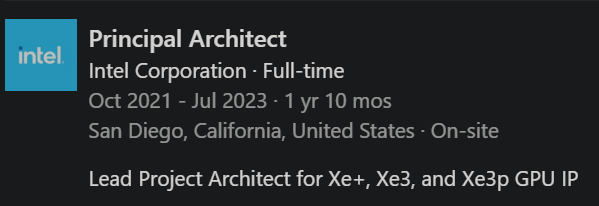Intel開始測(cè)試第三代顯卡架構(gòu)Xe3!酷睿Ultra 300也用它(圖3) Intel開始測(cè)試第三代顯卡架構(gòu)Xe3!酷睿Ultra 300也用它